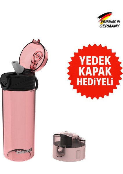 Targo Jr Switch Pembe Bpa Içermez 500 ml Tritan Su Matarası