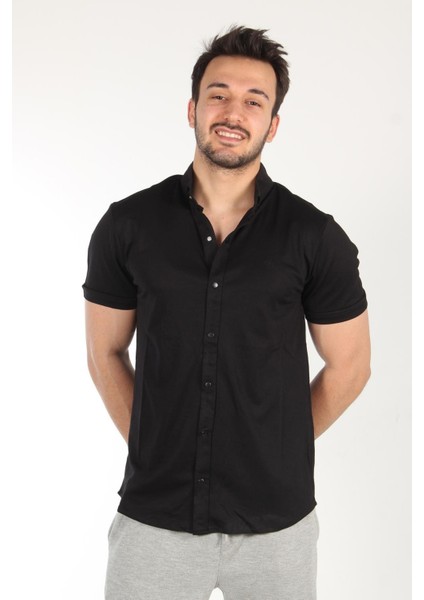 428 Kısa Duble Kol Kagi Gömlek