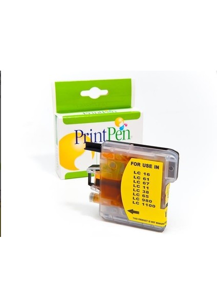 Brother LC38 Sarı Muadil Kartuş 0,325K fiyatları