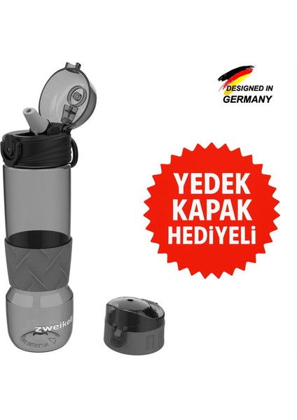 Targo Switch Antrasit Bpa Içermez 650 ml Tritan Su Matarası