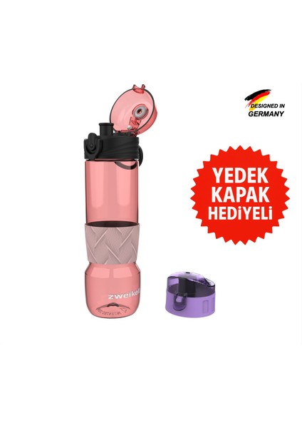 Lento Switch Pembe Bpa Içermez 650 ml Tritan Su Matarası