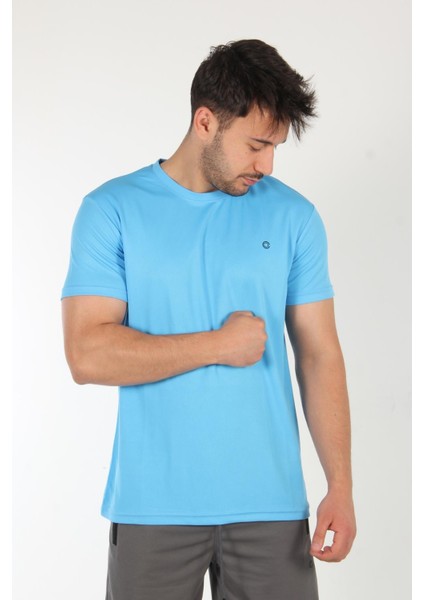 15 Sıfır Yaka Baskılı T-Shirt
