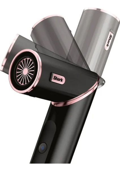 Flexstyle 5-In-1 Saç Kurutma & Şekillendirme Sistemi - Black/rose Gold