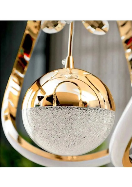 Şık Sarkıt LED Aplik Gold Kristal Taşlı modelleri