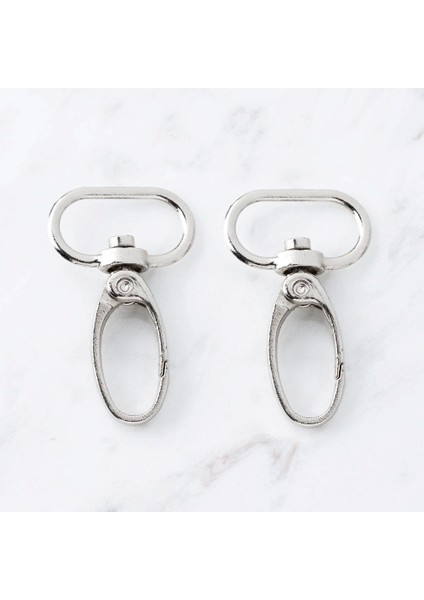 Loren 2,5x4 cm 2 Li Makrome Anahtarlık Kancası