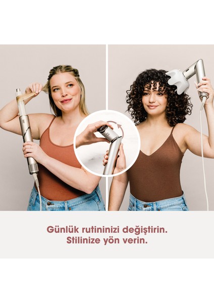 Flexstyle 5-In-1 Saç Kurutma & Şekillendirme Sistemi - Stone fiyatları