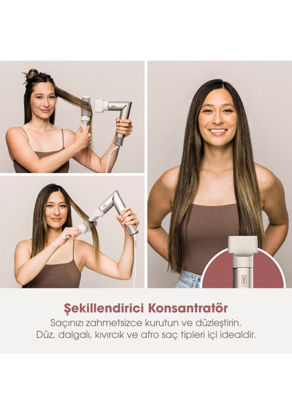 Flexstyle 5-In-1 Saç Kurutma & Şekillendirme Sistemi - Stone indirimleri
