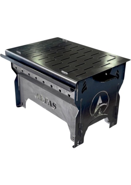 Mangal 2 mm El Yapım Mangal Taşımalı Sökmeli Mangal Soba