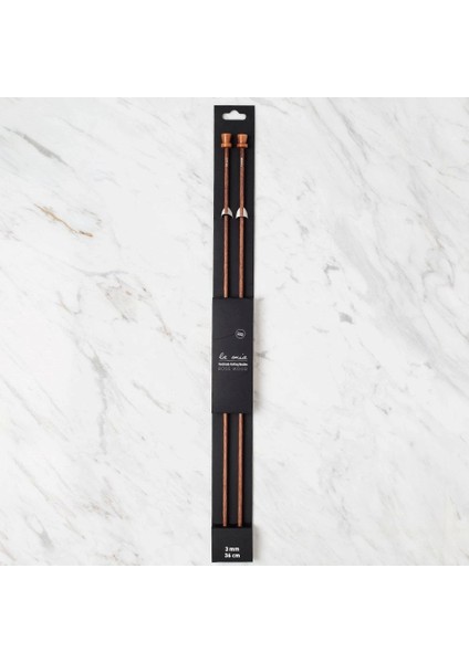 La Mia Rosewood 3 mm 36 cm Ahşap Örgü Şişi