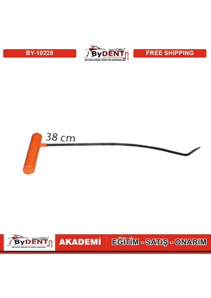 Pdr Boyasız Göçük Düzeltme Özel Tasarım Çubuk 38 cm