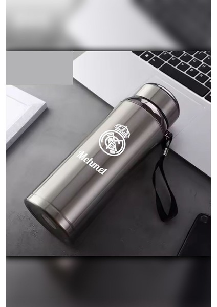 1 Litre Paslanmaz Çelik Takım Baskılı Termos 12 Saat Sıcak Soğuk Tutma Dayanıklı Yapı fiyatları