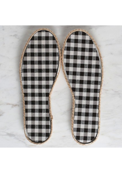 Loren Dar Hasır Espadril / Ayakkabı Tabanı 36 Numa