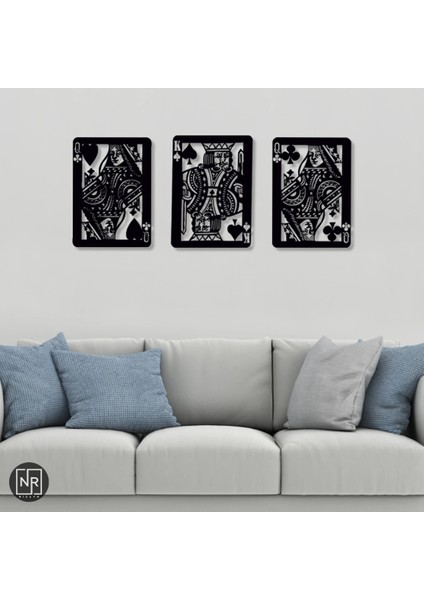 Maça Papaz , Kupa Kız ve Sinek Kız 3'lü Set Tablo fiyatları