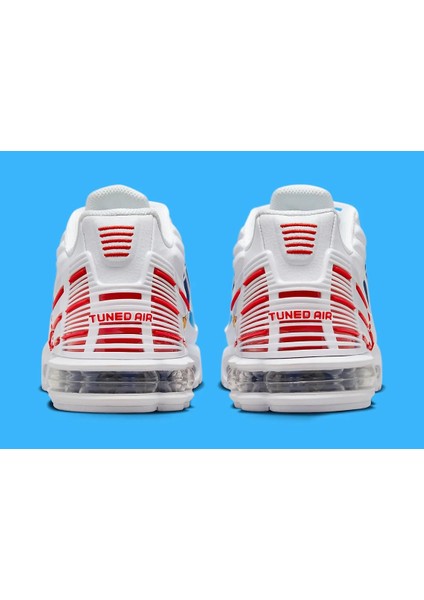 Air Max Plus 3 Vivid Blue Gradient Unisex Beyaz Spor Ayakkabı -(FN3411-100) fırsatları