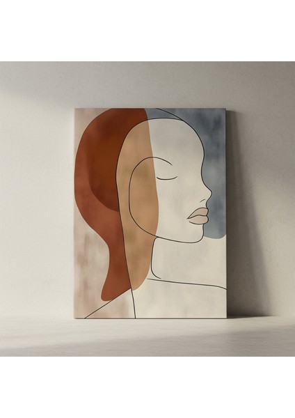 Soyut Kadın Portresi Tablosu fiyatları