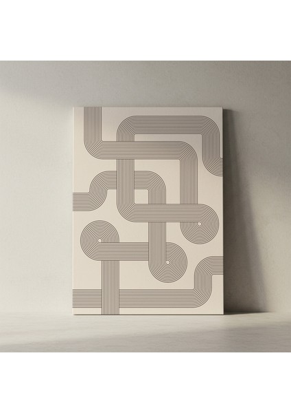 Retro Geometrik Desen Tablosu fiyatları