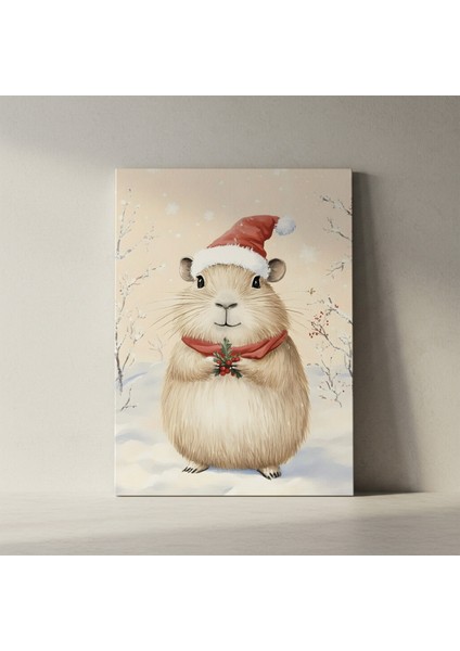 Kış Kışlık Tavşan Noel Tablosu fiyatları