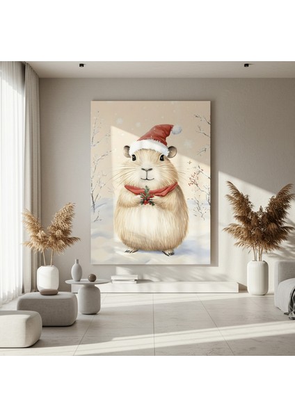 Kış Kışlık Tavşan Noel Tablosu fırsatları