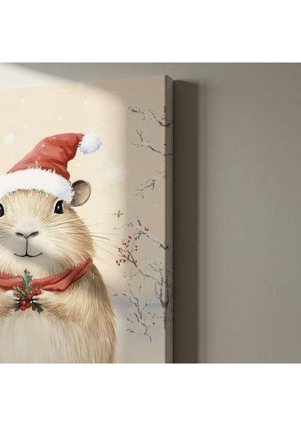 Kış Kışlık Tavşan Noel Tablosu indirimleri