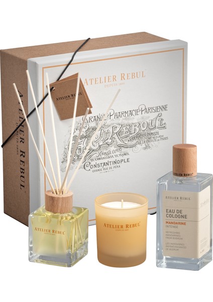 Mandalina Canlandırıcı Ev Kokusu Hediye Seti