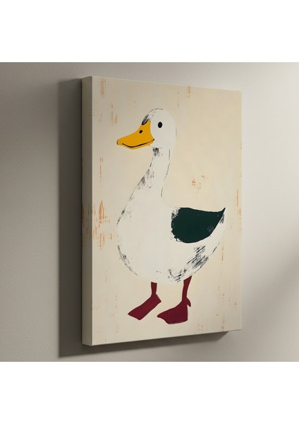 Minimalist Kaz Illüstrasyon Tablosu