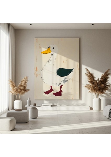 Minimalist Kaz Illüstrasyon Tablosu fırsatları