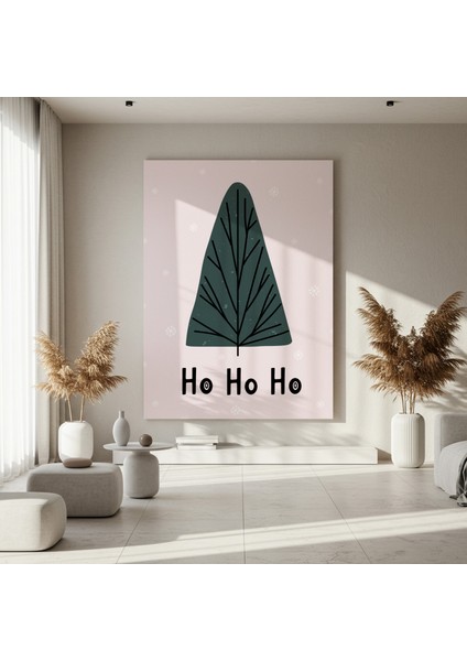 Ho Ho Ho Noel Kış Ağacı Tablosu fırsatları