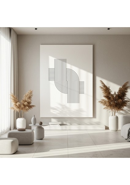 Geometrik Soyut Sanat Tablosu fırsatları