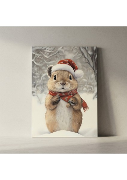 Sevimli Noel Hayvanı Kış Tablosu fiyatları