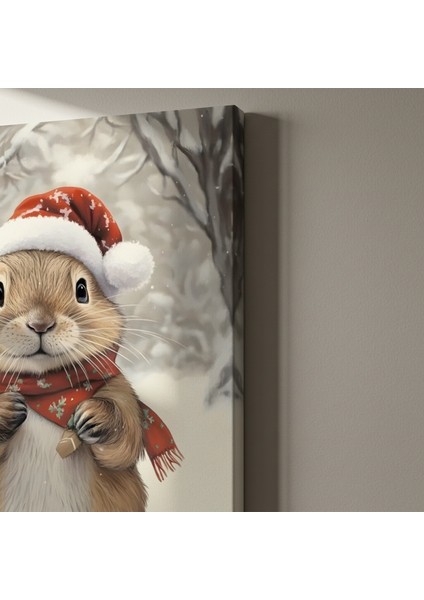 Sevimli Noel Hayvanı Kış Tablosu indirimleri