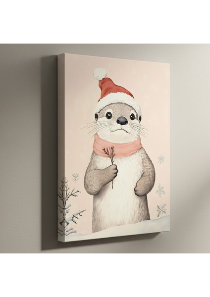 Sevimli Su Samuru Noel Tablosu