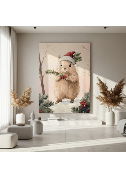 Sevimli Noel Kış Hayvanı Tablosu fırsatları