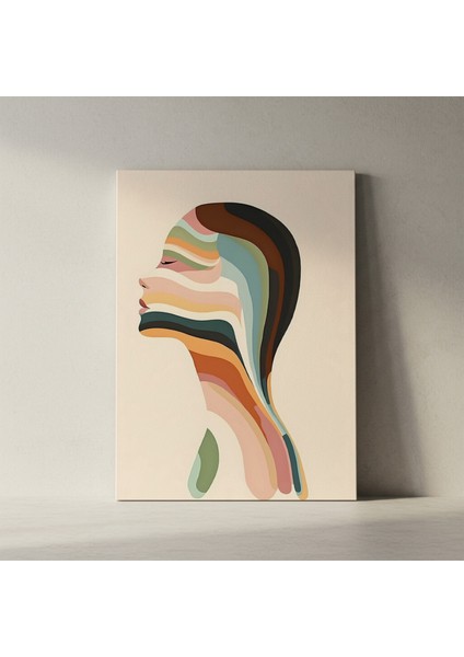 Soyut Kadın Portresi Tablosu fiyatları