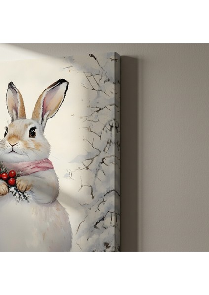 Kış Tavşanı Noel Hayvanları Tablosu indirimleri