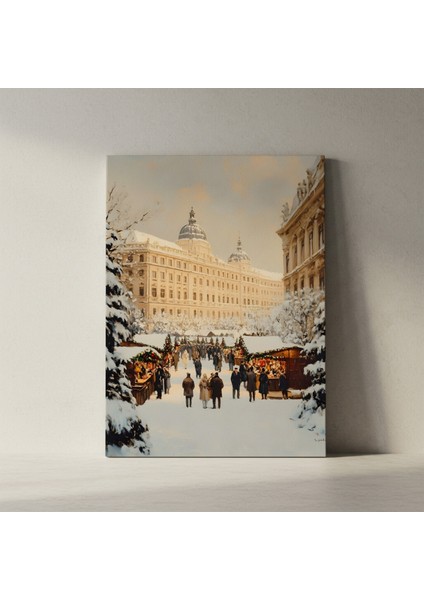 Büyülü Kış Pazarı Tablosu fiyatları