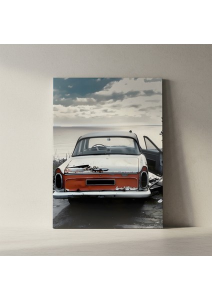 Paslı Araba Sahil Manzarası Tablosu fiyatları