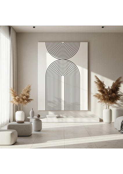 Minimalist Geometrik Sanat Tablosu fırsatları