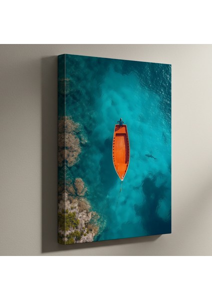 Turkuaz Sular ve Portakal Tekne Tablosu