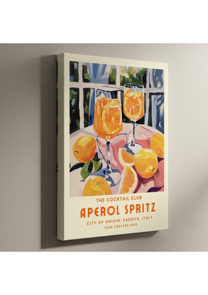 Aperol Spritz Illüstrasyon Tablosu