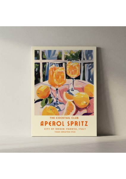 Aperol Spritz Illüstrasyon Tablosu fiyatları
