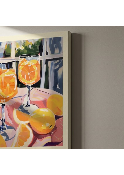 Aperol Spritz Illüstrasyon Tablosu indirimleri