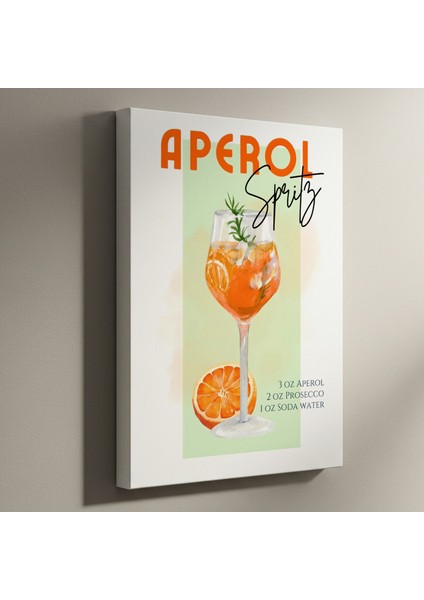 Aperol Spritz Illüstrasyon Tablosu