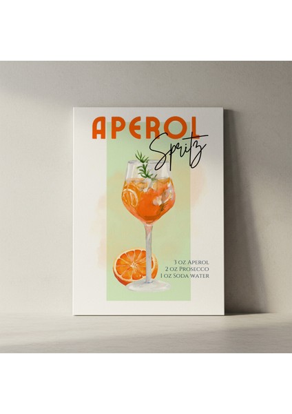 Aperol Spritz Illüstrasyon Tablosu fiyatları