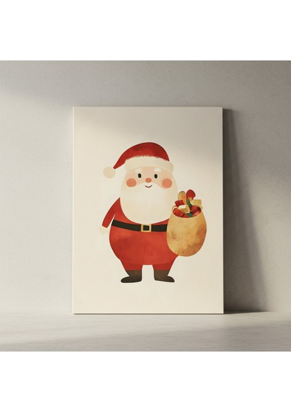 Sevimli Noel Baba Hediyeli Çanta Tablosu fiyatları