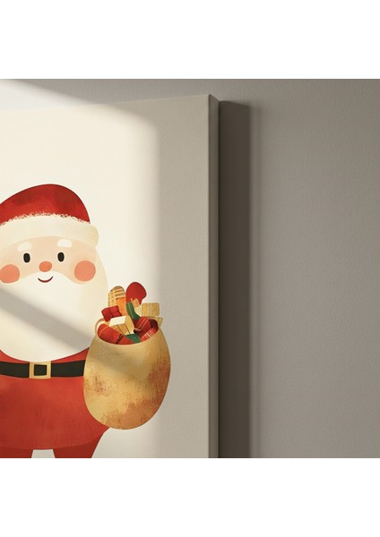 Sevimli Noel Baba Hediyeli Çanta Tablosu indirimleri