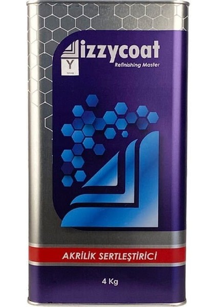 Izzycoat Akrilik Universal Sertleştirici Yavaş Gl 4 kg