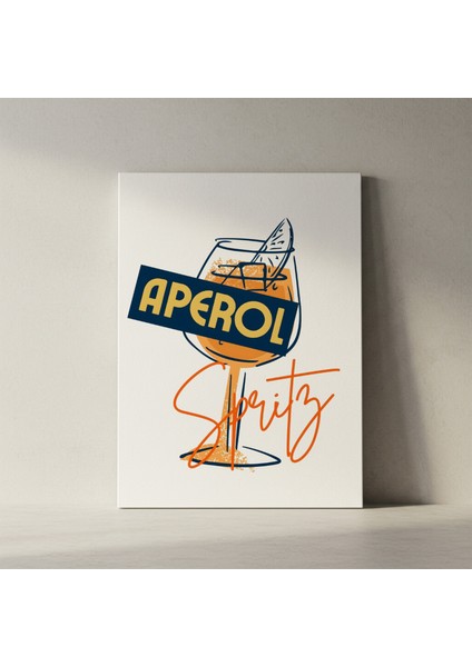 Aperol Spritz Illüstrasyon Tablosu fiyatları