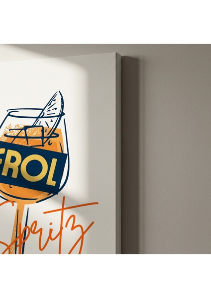 Aperol Spritz Illüstrasyon Tablosu indirimleri