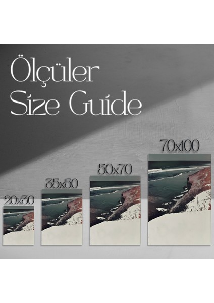 Sakin Kumsal Manzarası Tablosu modelleri