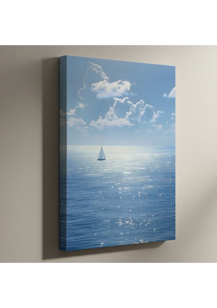 Sakin Deniz Manzarası Tablosu
